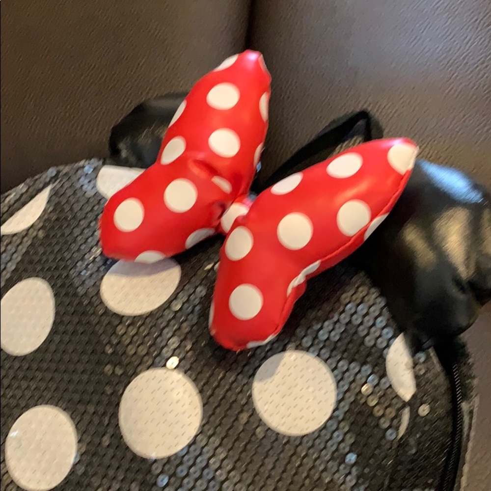 Authentic! Minnie Sequin Backpack - image 7